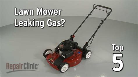 gas leaking from lawn mower carburetor|Lawn Mower Carburetor Leaking Gas (What You。